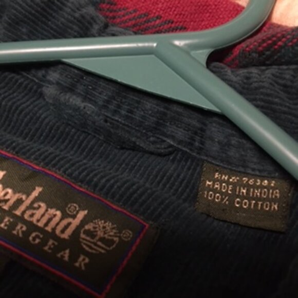 Vintage Timberland Weathergear  Work Shirt/Jacket   Size M  With Trademark Patch - Picture 8 of 15